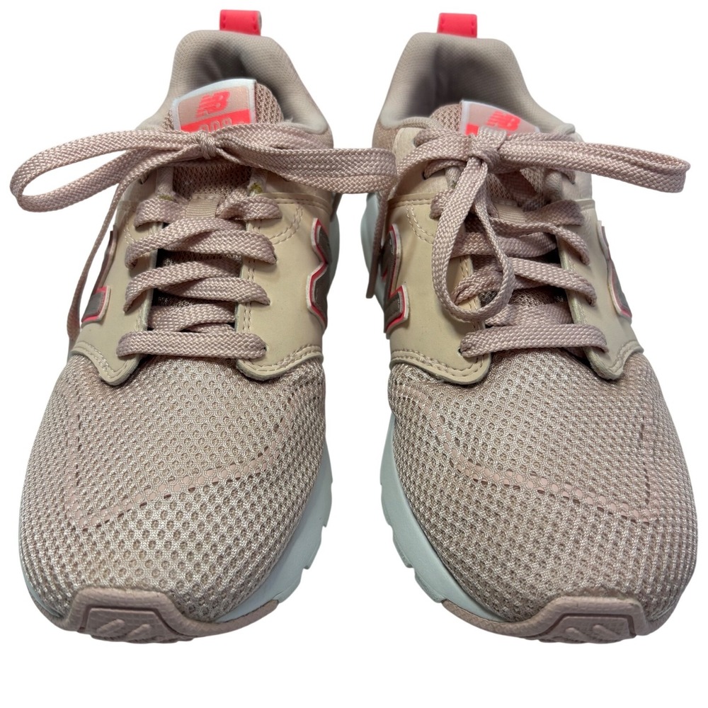 New Balance 009 Women Sneakers Pink Grey Mesh LowTop Lifestyle Shoes WS009SC1